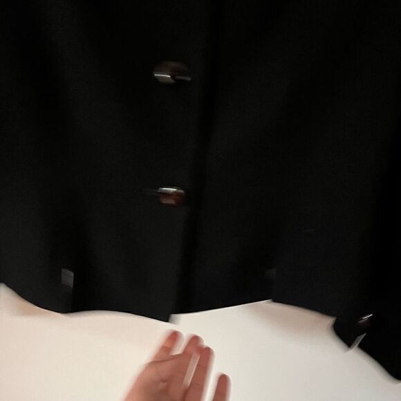 Pendleton | black virgin wool women’s blazer - Picture 12 of 12